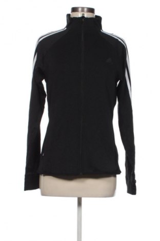 Γυναικεία αθλητική ζακέτα Adidas, Μέγεθος M, Χρώμα Μαύρο, Τιμή 26,99 €
