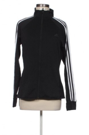 Γυναικεία αθλητική ζακέτα Adidas, Μέγεθος M, Χρώμα Μαύρο, Τιμή 26,99 €