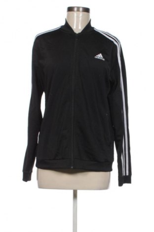 Дамско спортно горнище Adidas, Размер L, Цвят Черен, Цена 24,03 €