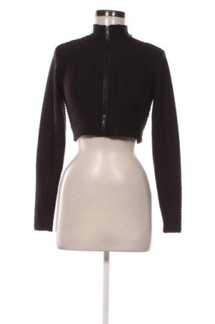 Γυναικεία αθλητική ζακέτα Amisu, Μέγεθος M, Χρώμα Μαύρο, Τιμή 20,02 €