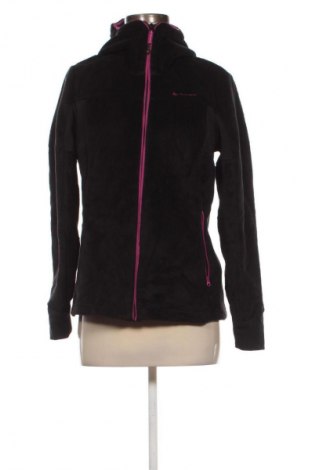 Дамско спортно горнище Decathlon, Размер L, Цвят Черен, Цена 17,99 лв.