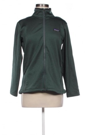 Дамско спортно горнище Patagonia, Размер L, Цвят Зелен, Цена 62,99 лв.