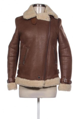 Kurtka damska Bershka, Rozmiar XS, Kolor Brązowy, Cena 133,66 zł