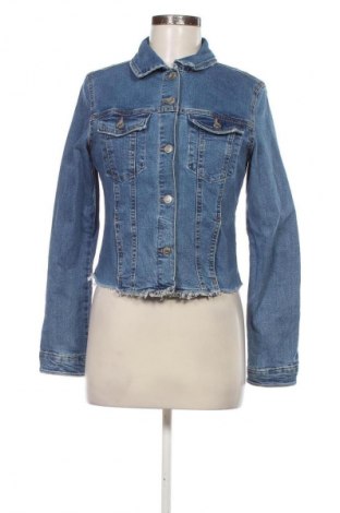 Дамско яке Bershka, Размер M, Цвят Син, Цена 39,00 лв.