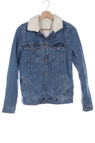 Geacă de femei Bershka, Mărime XXS, Culoare Albastru, Preț 102,63 Lei