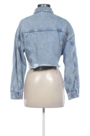 Geacă de femei Bershka, Mărime XS, Culoare Albastru, Preț 157,58 Lei