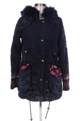 Damenjacke Desigual, Größe M, Farbe Blau, Preis 45,52 €