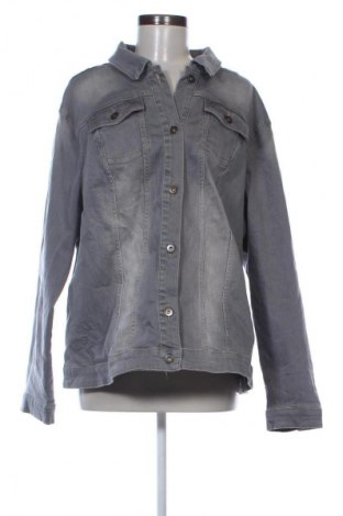 Damenjacke Smk Denim & Co, Größe 3XL, Farbe Grau, Preis 15,99 €