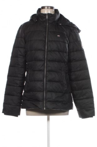 Дамско яке Tommy Jeans, Размер L, Цвят Черен, Цена 197,99 лв.