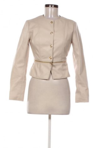 Дамско яке Zara, Размер XS, Цвят Бежов, Цена 48,00 лв.