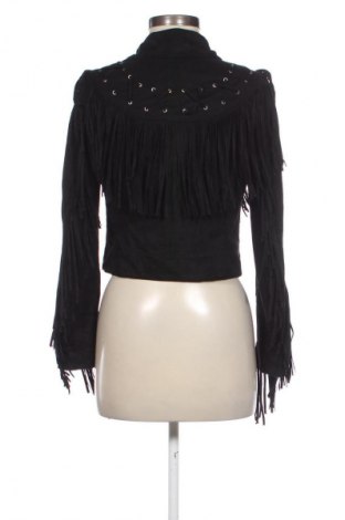 Дамско яке Zara, Размер S, Цвят Черен, Цена 29,99 лв.