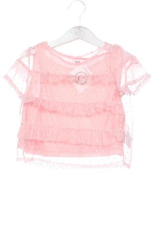 Kinder Shirt H&M, Größe 5-6y/ 116-122 cm, Farbe Rosa, Preis € 6,14