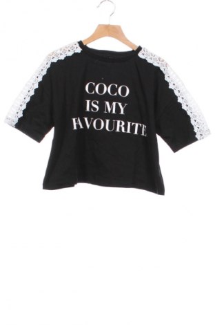 Kinder Shirt River Island, Größe 9-10y/ 140-146 cm, Farbe Schwarz, Preis 11,76 €