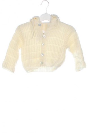 Kinder Strickjacke Unbranded, Größe 6-9m/ 68-74 cm, Farbe Ecru, Preis 8,68 €