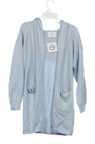 Pulover cu nasturi pentru copii Zara, Mărime 11-12y/ 152-158 cm, Culoare Albastru, Preț 42,11 Lei