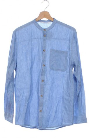 Kinderhemd H&M, Größe 14-15y/ 168-170 cm, Farbe Blau, Preis 5,56 €