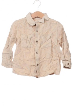 Παιδικό πουκάμισο Mango, Μέγεθος 18-24m/ 86-98 εκ., Χρώμα  Μπέζ, Τιμή 5,99 €