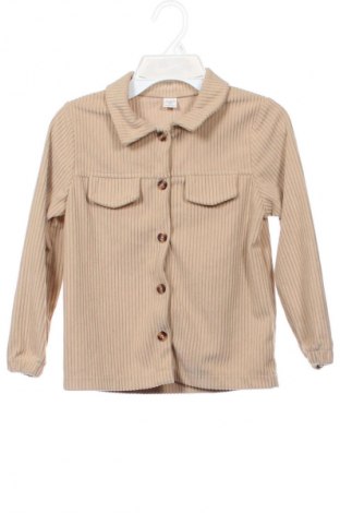 Детска риза SHEIN, Размер 6-7y/ 122-128 см, Цвят Бежов, Цена 11,40 лв.