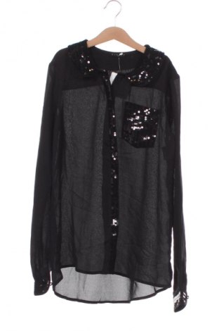 Dětská košile  Sisley, Velikost 11-12y/ 152-158 cm, Barva Černá, Cena  249,00 Kč