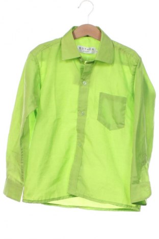 Kinderhemd Unbranded, Größe 5-6y/ 116-122 cm, Farbe Grün, Preis 6,00 €