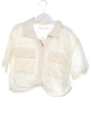 Cămașă pentru copii Zara, Mărime 9-10y/ 140-146 cm, Culoare Bej, Preț 36,84 Lei
