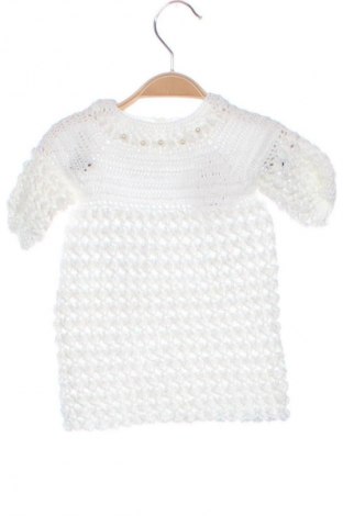 Dziecięca sukienka Unbranded, Rozmiar 3-6m/ 62-68 cm, Kolor Biały, Cena 53,93 zł