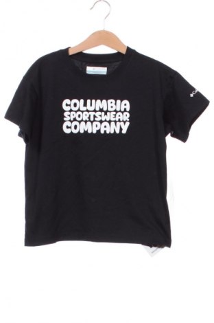 Kinder T-Shirt Columbia, Größe 7-8y/ 128-134 cm, Farbe Schwarz, Preis € 30,99