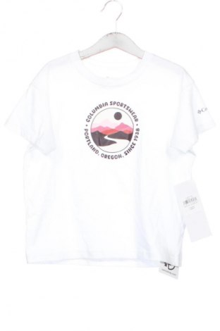 Gyerek póló Columbia, Méret 7-8y / 128-134 cm, Szín Fehér, Ár 11 839 Ft