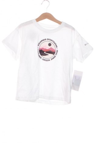 Tricou pentru copii Columbia, Mărime 7-8y/ 128-134 cm, Culoare Alb, Preț 145,99 Lei