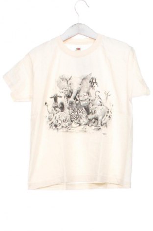 Tricou pentru copii Fruit Of The Loom, Mărime 4-5y/ 110-116 cm, Culoare Ecru, Preț 31,18 Lei