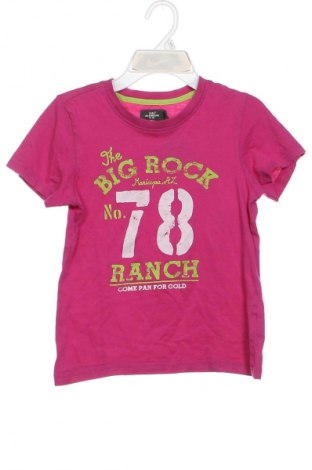 Kinder T-Shirt H&M L.O.G.G., Größe 6-7y/ 122-128 cm, Farbe Rosa, Preis 6,00 €