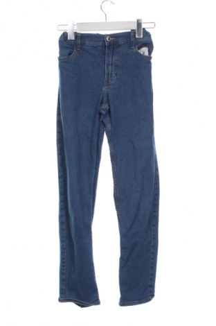 Dětské džíny  H&M, Velikost 13-14y/ 164-168 cm, Barva Modrá, Cena  405,00 Kč