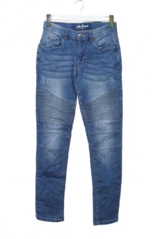 Детски дънки John Baner, Размер 11-12y/ 152-158 см, Цвят Син, Цена 11,99 лв.