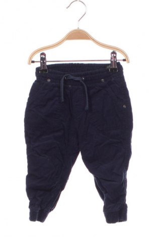 Pantaloni pentru copii H&M, Mărime 9-12m/ 74-80 cm, Culoare Albastru, Preț 56,59 Lei