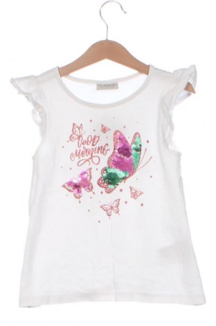 Μπλουζάκι αμάνικο παιδικό LC Waikiki, Μέγεθος 4-5y/ 110-116 εκ., Χρώμα Λευκό, Τιμή 6,14 €