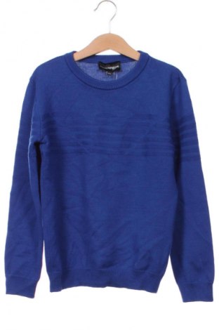 Детски пуловер Emporio Armani, Размер 9-10y/ 140-146 см, Цвят Син, Цена 31,69 €