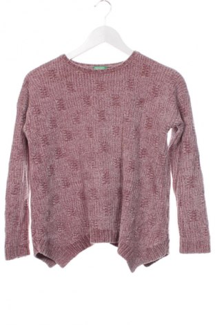 Dětský svetr  United Colors Of Benetton, Velikost 11-12y/ 152-158 cm, Barva Popelavě růžová, Cena  259,00 Kč