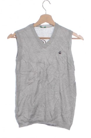 Детски пуловер United Colors Of Benetton, Размер 10-11y/ 146-152 см, Цвят Сив, Цена 12,99 лв.