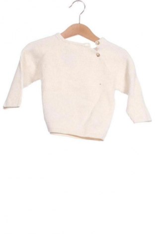 Kinderpullover Zara, Größe 9-12m/ 74-80 cm, Farbe Ecru, Preis € 8,18