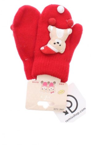 Детски ръкавици Kids, Цвят Червен, Цена 5,62 €