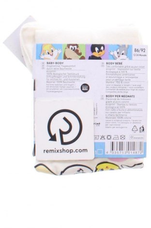 Παιδικό κορμάκι Looney Tunes, Μέγεθος 18-24m/ 86-98 εκ., Χρώμα Εκρού, Τιμή 7,99 €