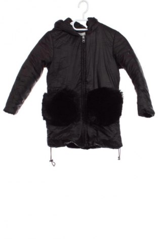 Kinder Lederjacke Fracomina, Größe 6-7y/ 122-128 cm, Farbe Schwarz, Preis € 51,99