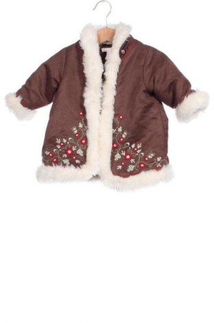 Dětský kabát  H&M, Velikost 2-3m/ 56-62 cm, Barva Hnědá, Cena  565,00 Kč