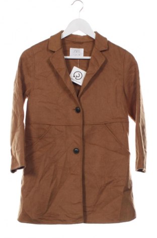 Dětský kabát  Zara, Velikost 8-9y/ 134-140 cm, Barva Hnědá, Cena  379,00 Kč