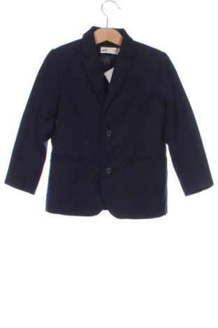 Kindersakko H&M, Größe 3-4y/ 104-110 cm, Farbe Blau, Preis 16,37 €