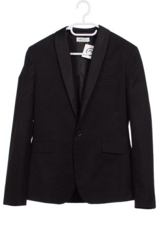 Dětské sako  H&M, Velikost 14-15y/ 168-170 cm, Barva Černá, Cena  462,00 Kč