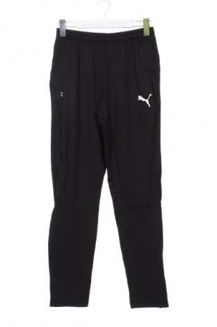 Детско спортно долнище PUMA, Размер 12-13y/ 158-164 см, Цвят Черен, Цена 29,99 лв.