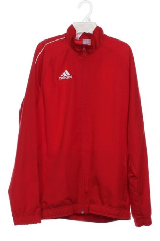 Dětská horní část sportovní soupravy Adidas, Velikost 15-18y/ 170-176 cm, Barva Červená, Cena  495,00 Kč