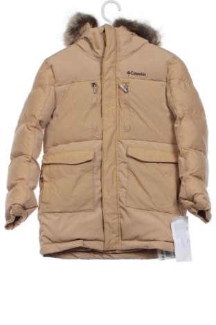 Kinderjacke Columbia, Größe 7-8y/ 128-134 cm, Farbe Beige, Preis € 117,99