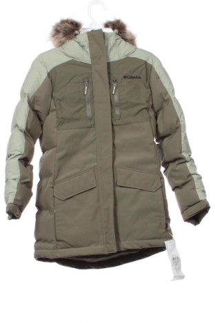 Kinderjacke Columbia, Größe 7-8y/ 128-134 cm, Farbe Grün, Preis € 117,99